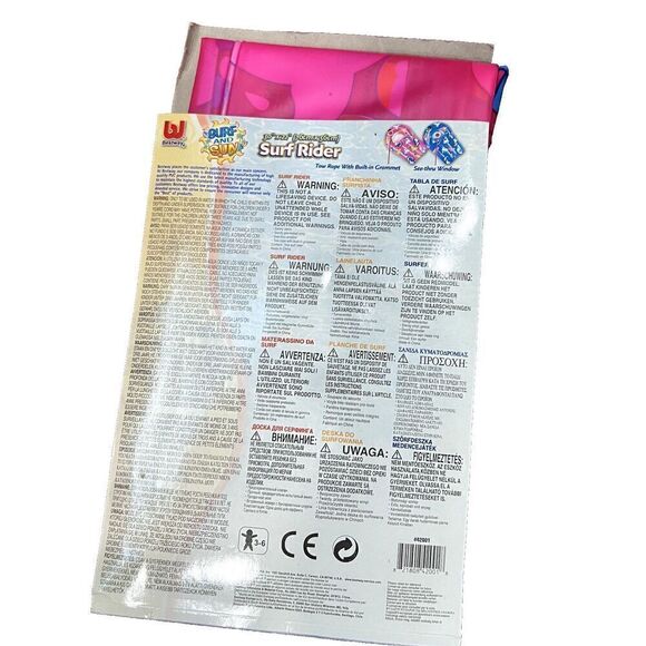 Surf and Sun Surf Rider Inflatable Pool Toy 2004 Vintage Bestway NEW - Picture 3 of 3